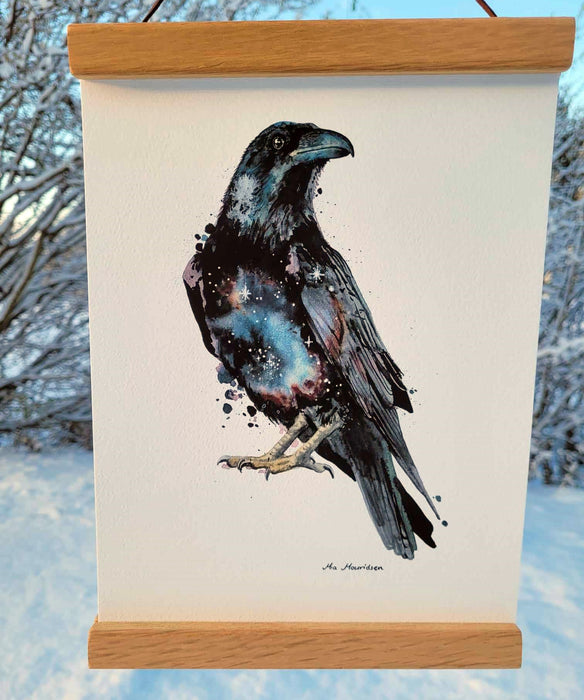 Hugin akvarel maleri