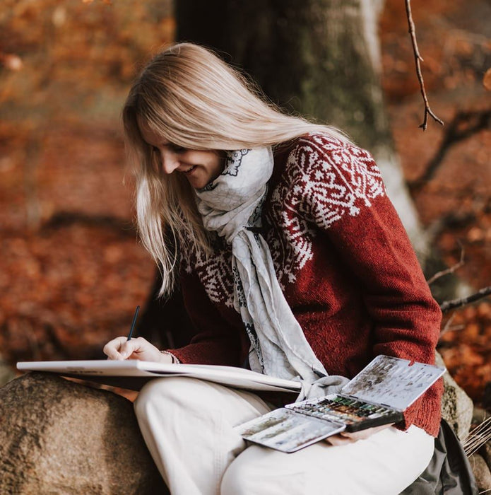 Mia Mouridsen illumia akvarel
