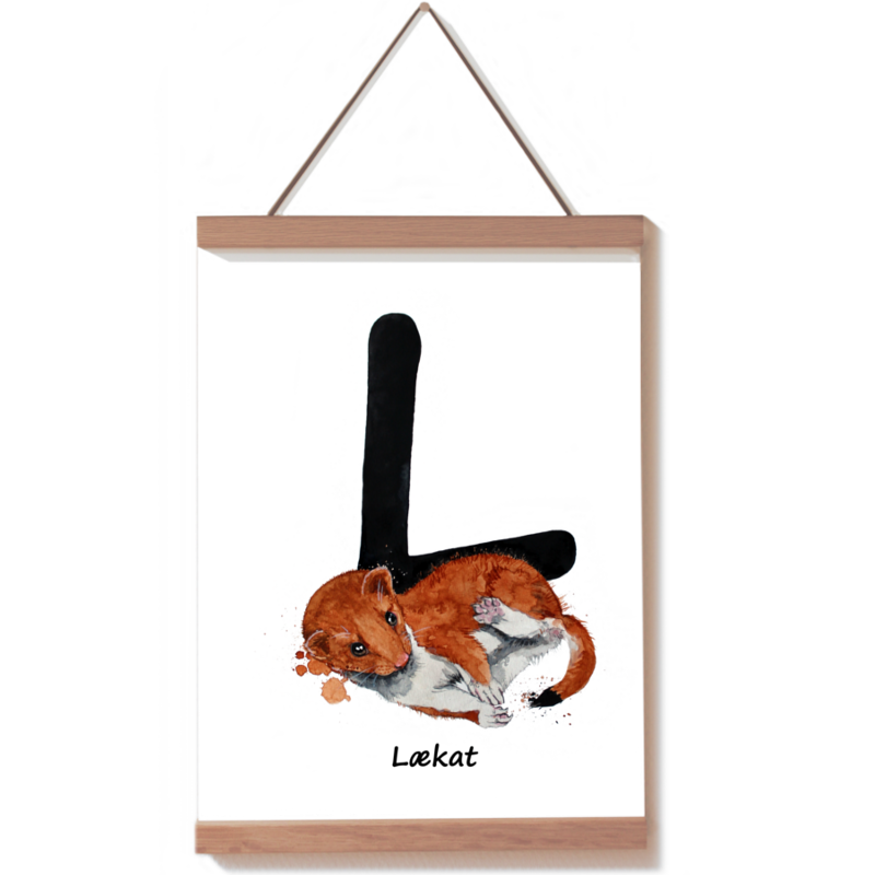 Lækat bogstavdyr L