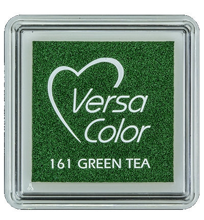 Grøn te stempelpude til fingeraftryk